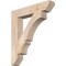 Ekena Millwork Balboa Slat Smooth Bracket, Douglas Fir, 5 1/2"W x 32"D x 36"H BKT06X32X36BOA06SDF - alternate 1